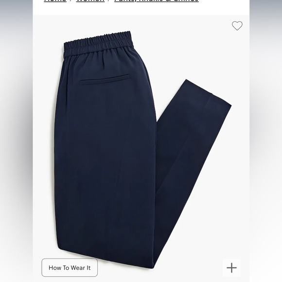 J.Crew Jamie pant midrise ankle length - Picture 3 of 8